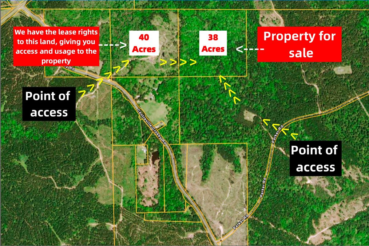 SOLD*** Perry Town Rd. Crosby, MS 39633 (Land 78 Acres)